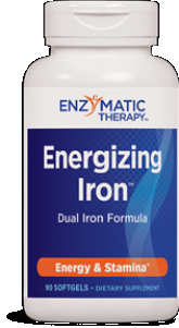 Energizing Iron (90 softgels)* Enzymatic Therapy